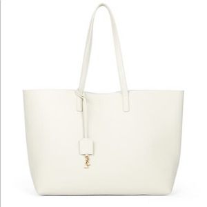 Saint Laurent Large Leather Shopper